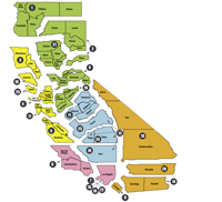 Division of Drinking Water District Offices map