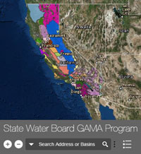 GAMA Program Publications online map