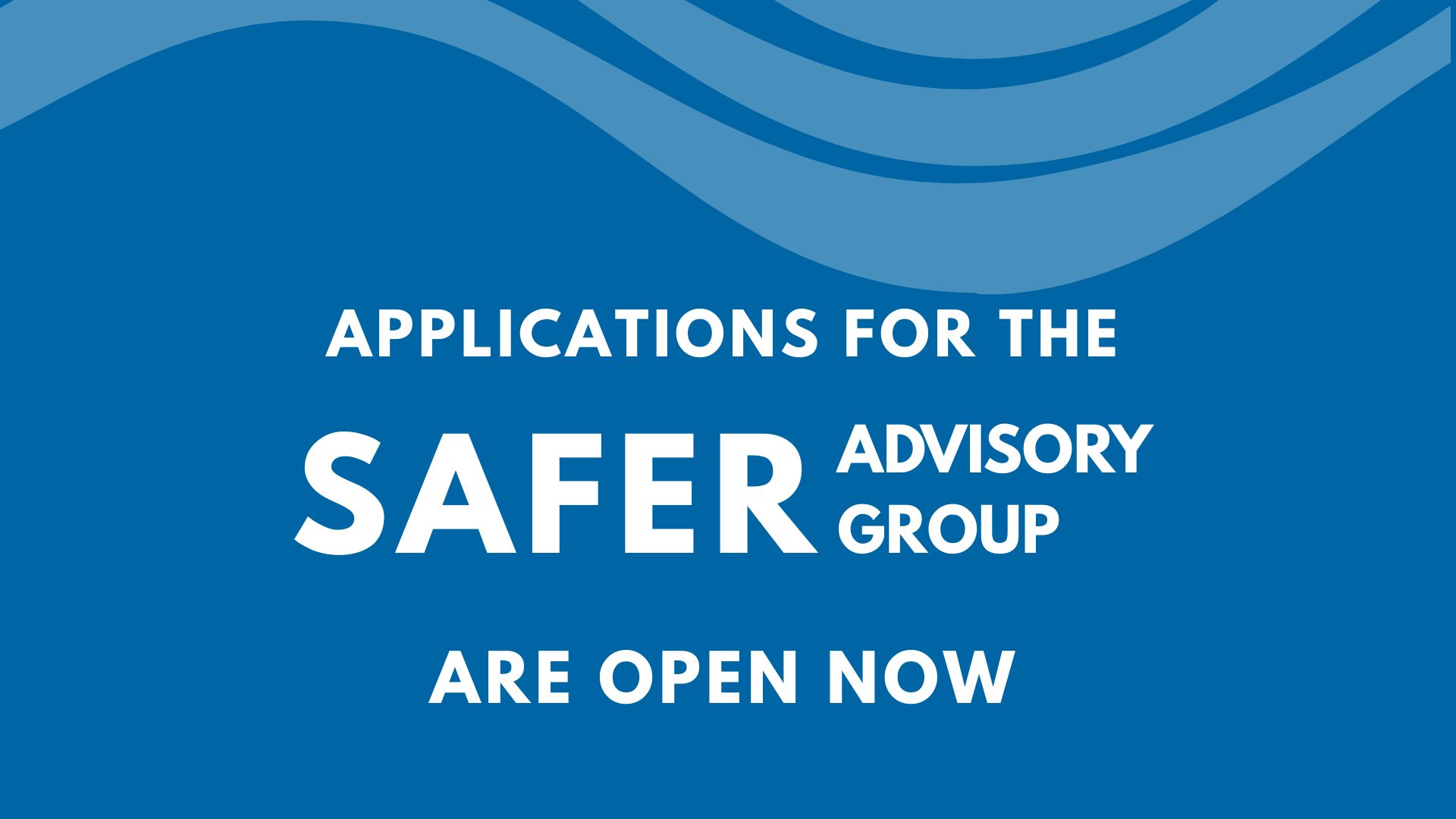 Opens a video about Advisory Group members explaining why they joined the Group and inviting others to apply