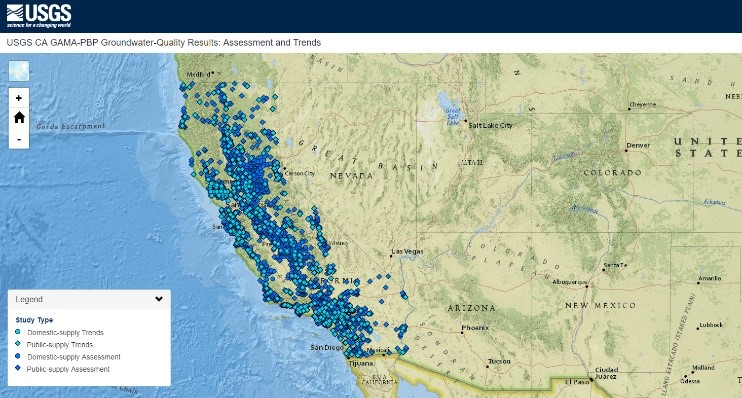 GAMA groundwater-information system