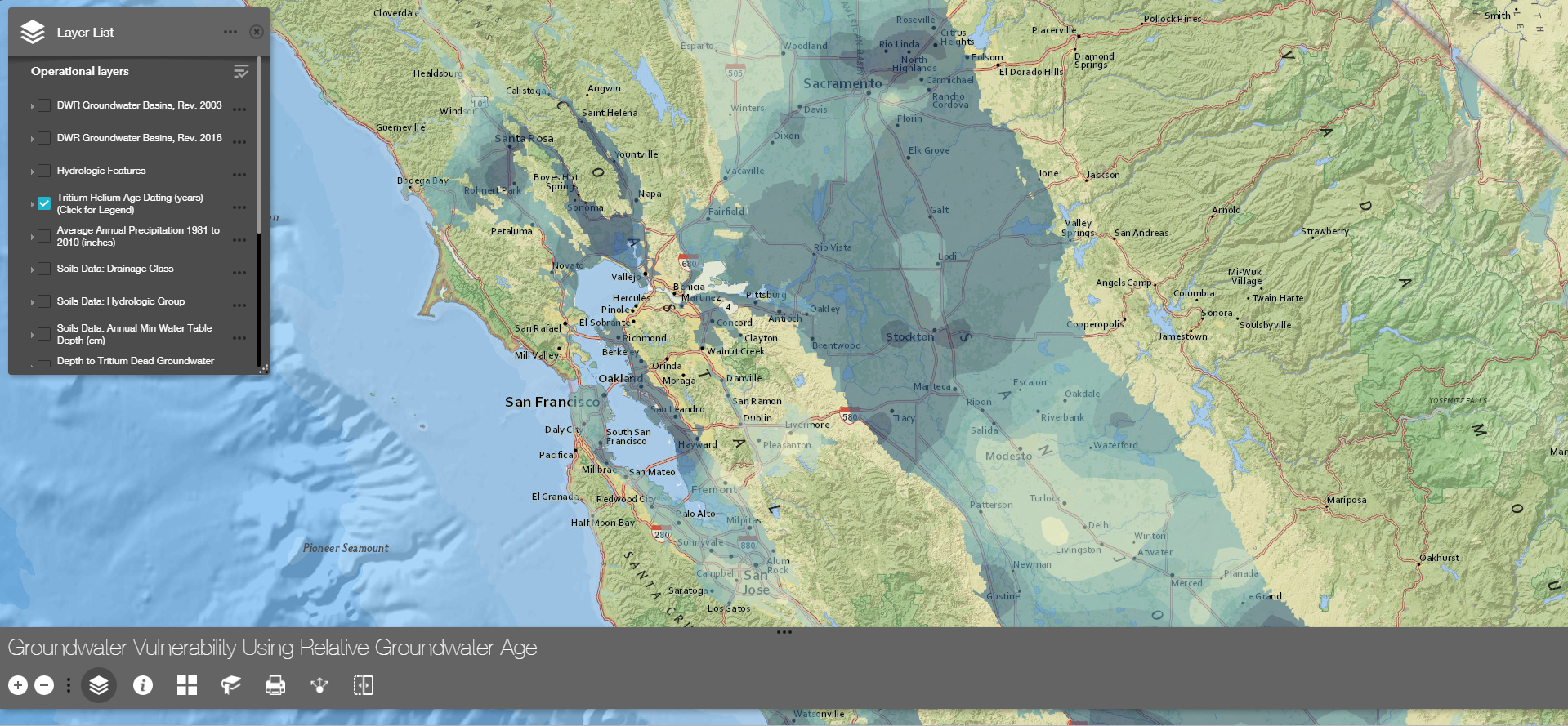 Groundwater Vulnerability Using Relative Groundwater Age