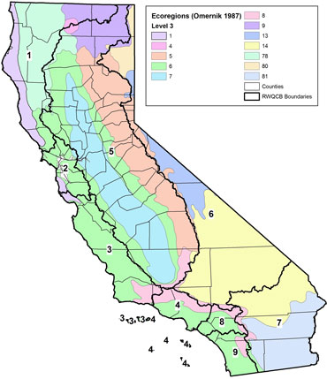 Ecoregions Map