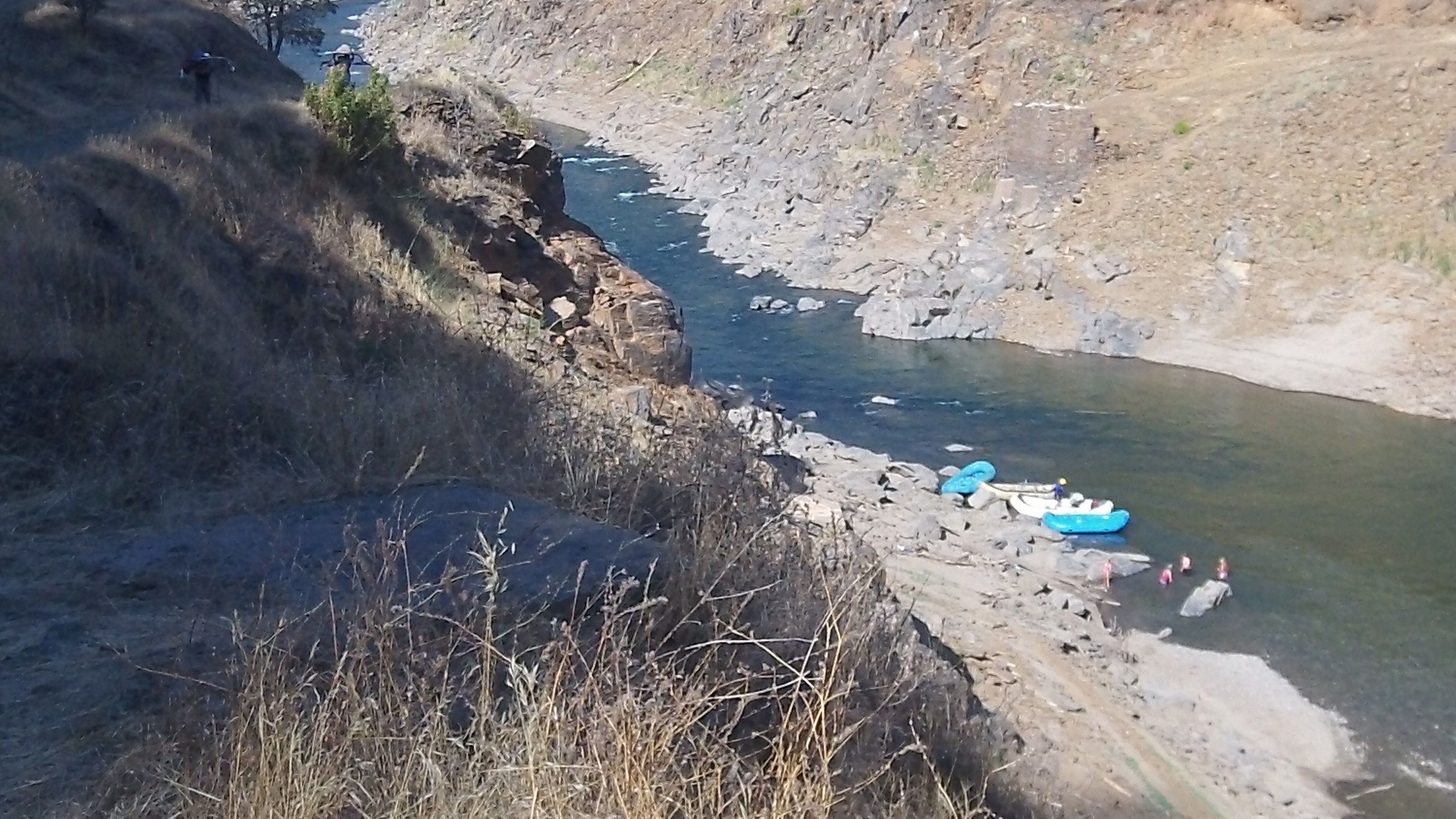 Tuolumne River upstream from Wards Ferry Bridge